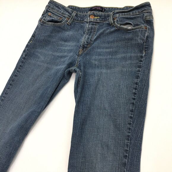 LEVIS 518 Jeans Women 13M (32x32) Super Low Boot Cut Stretch Denim Blue - Picture 4 of 12